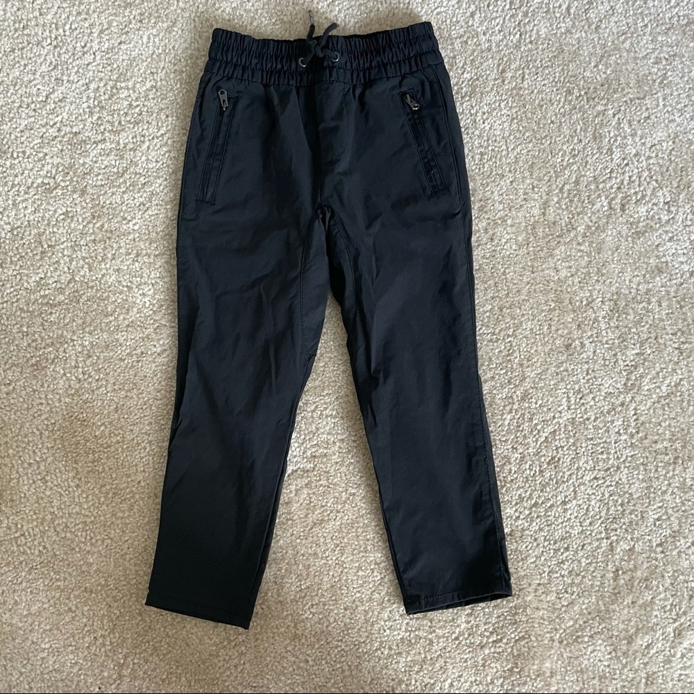 NWOT GAP Little Boys Black Nylon Drawstring Pants!